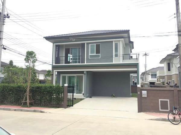 picture S04-0046 Single house for sale in The Plant Light, Tiwanon-Rangsit. - 1/12