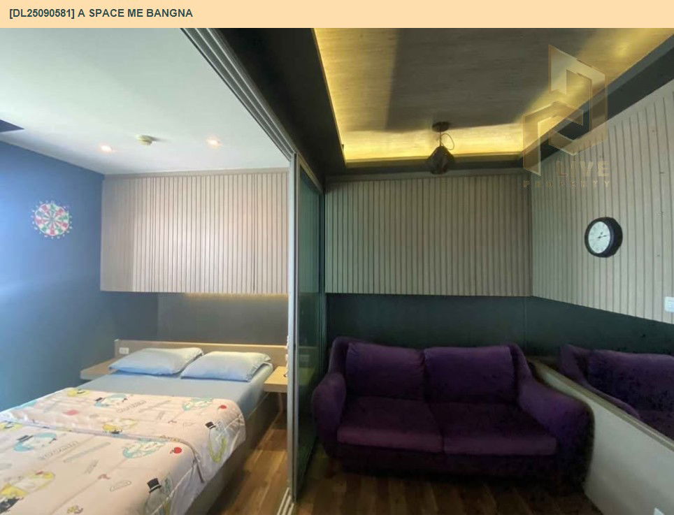 picture DL25090581 Condo for rent, A Space ME Bangna near -, ready to move in, call urgently 0656133286 LineID @897iyzll - 6/10