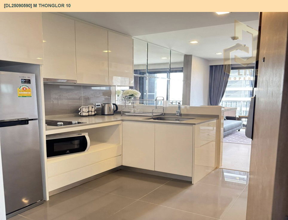 picture DL25090590 Condo for rent, M Thonglor 10 near BTS Ekkamai, ready to move in, call urgently 0653619502 LineID @534wlwof - 8/8