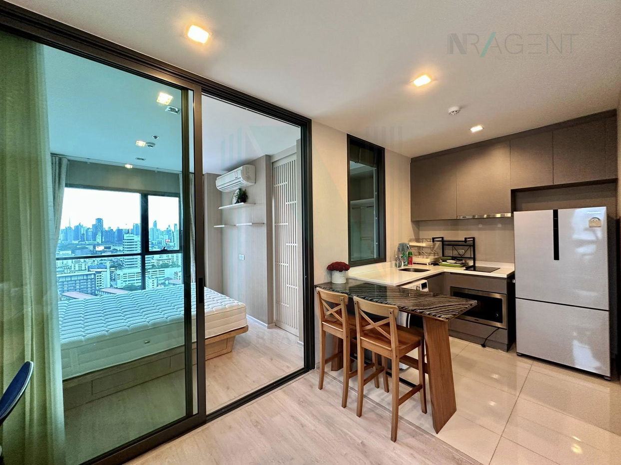 picture 🚩 For Rent Condo RHYTHM RANGNAM Building 1, Floor 22,1 bed room, Room size 36 sqm - 7/8