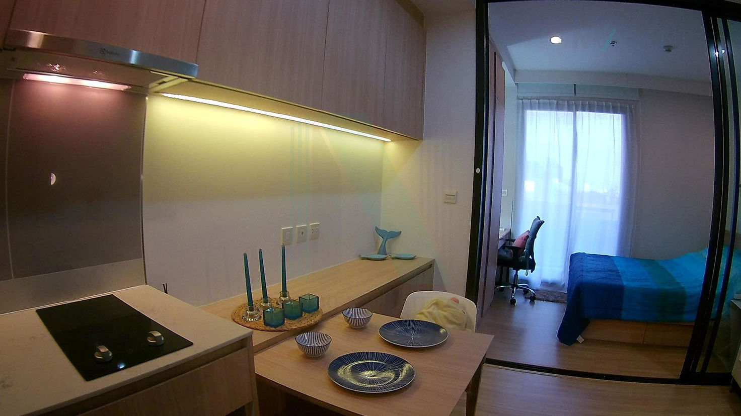 picture 🚩 For rent condo M JATUJAK Building A, Floor 8,1 bed room, Room size 28 sqm - 7/8