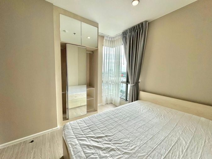 code : D76 ให้เช่าคอนโด เจดับบลิว สเตชั่น แอท รามอินทรา | ห้องพร้อมเฟอร์ฯ และเครื่องใช้ไฟฟ้าครบ ติดรถไฟฟ้าสายสีชมพู สถานีเศรษฐบุตรบำเพ็ญ