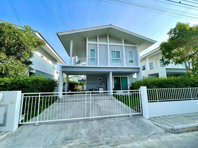 S04-0053 Single house for sale in the Kanasiri Rama 2 - Wongwaen project.