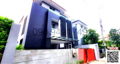บ้านเดี่ยวให้เช่า : เช่า บ้านเดี่ยว 3 ชั้น ขนาด 4 ห้องนอน หมู่บ้าน AQ ARBOR สวนหลวง ร.9 ตกแต่งครบ พร้อมเข้าอยู่