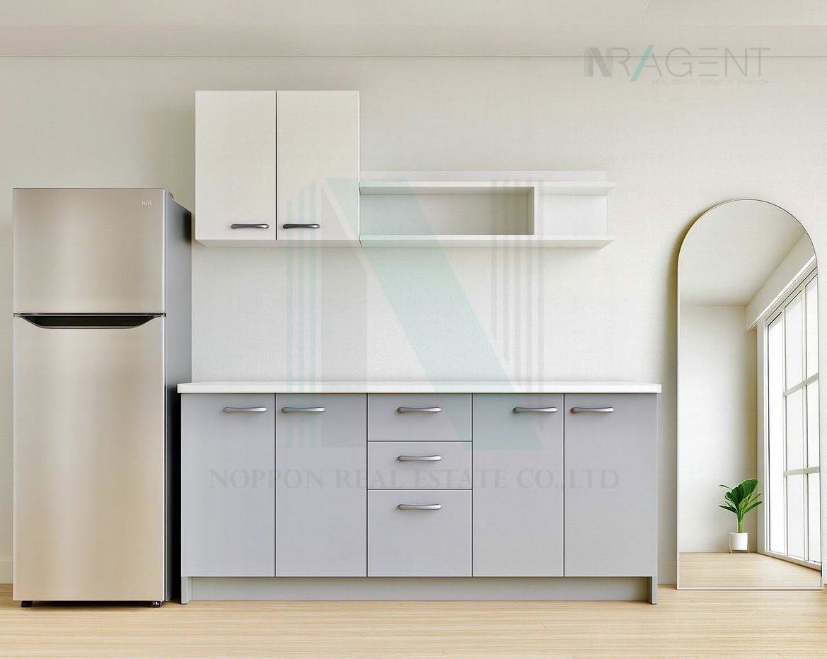 รูป 📌 ให้เช่าคอนโด บ้านสุโขทัย รามคำแหง อาคาร 1 ชั้น 5 3 ห้องนอน ขนาด 62.00 ตรม ใกล้ โรงพยาบาลรามคำแหง - รูปที่ 8/8