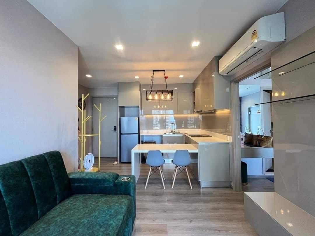 รูป 🌟 Rare Item! ห้องใหญ่ 2 ห้องนอน ใกล้ MRT พระนั่งเกล้า 600m 🌟 The Politan Rive | Fully Furnished | พร้อมอยู่! - รูปที่ 6/9