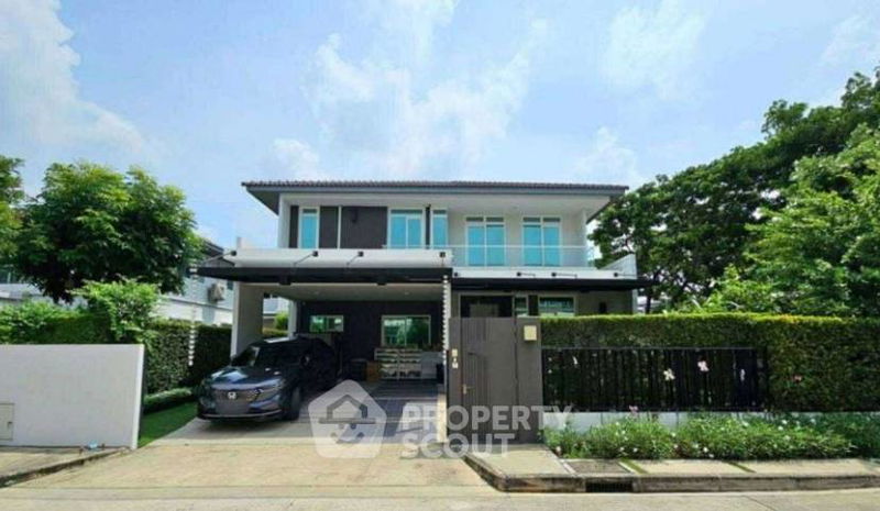 ขายบ้านเดี่ยว : บ้าน 4-ห้องนอน ที่ มัณฑนา อ่อนนุช-วงแหวน 5 ใน ดอกไม้ (ID 2317536)