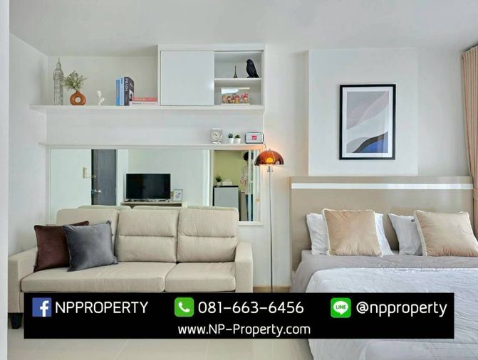 🔥 คอนโดรีโนเวทใหม่ สวยสุดๆ สไตล์มินิมอล 🔥 🏢 S1 Park Amata นคร ตึก B ชั้น 2 ห้องมุมส่วนตัว