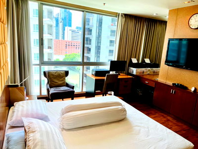 Condos for rent BTS Siam : ✨Condo for Rent : The Rajdamri Serviced Residence ( AP-02) ( line : @condo91 )