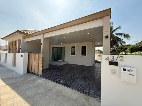 บ้านเดี่ยว ชั้นเดียว โป่ง-บางละมุง จ.ชลบุรี