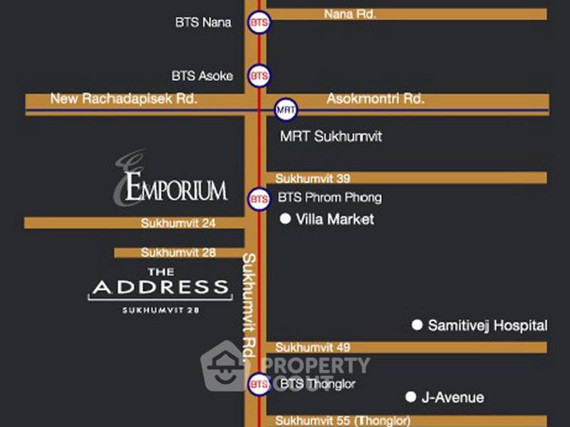 รูป คอนโด 1-ห้องนอน ที่ ดิ แอดเดรส สุขุมวิท 28 ใกล้ BTS พร้อมพงษ์ (ID 1640307) - รูปที่ 11/11