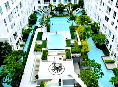 ขายคอนโด : เดอะ โอเรียย & สปา คอนโด  ที่ตั้ง: จอมเทียน-วัดบุญ