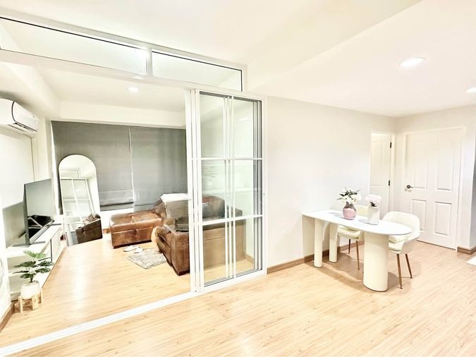 3-bed condo for rent, 62 sqm, Baan Sukhothai Ramkhamhaeng 1-2