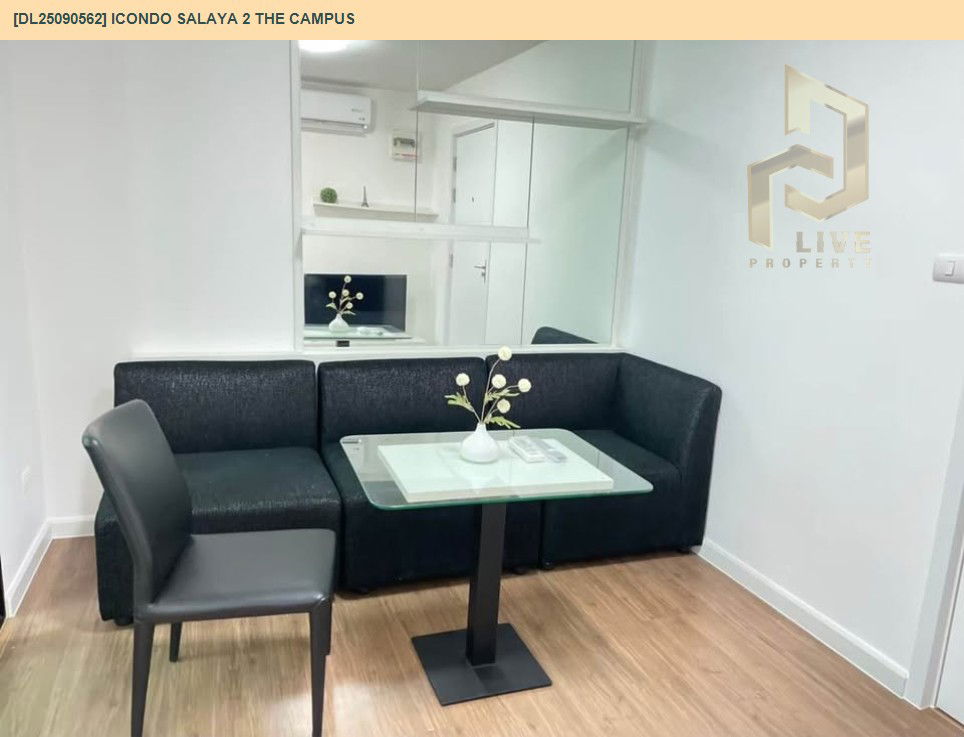picture DL25090562 Condo for rent, icondo Salaya 2 The campus  near , ready to move in, call urgently 0656133286 LineID @897iyzll - 2/10