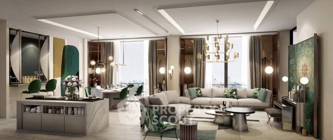 picture 3-BR Duplex at The Sukhothai Residences Condominium near MRT Lumphini (ID 1508567) - 1/14