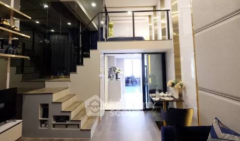 1-BR Condo For Sale KnightsBridge Space Rama 9, MRT Phra Ram 9 (300m) (ID 1379743)