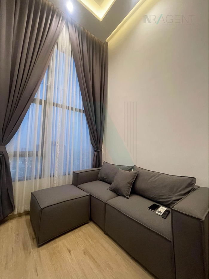 รูป 🚩 ให้เช่าคอนโด เดอะ ริช พระราม 9-ศรีนครินทร์ อาคาร  ชั้น 28 Duplex ขนาด 37.00 ตรม ใกล้ Lotus พัฒนาการ - รูปที่ 8/8