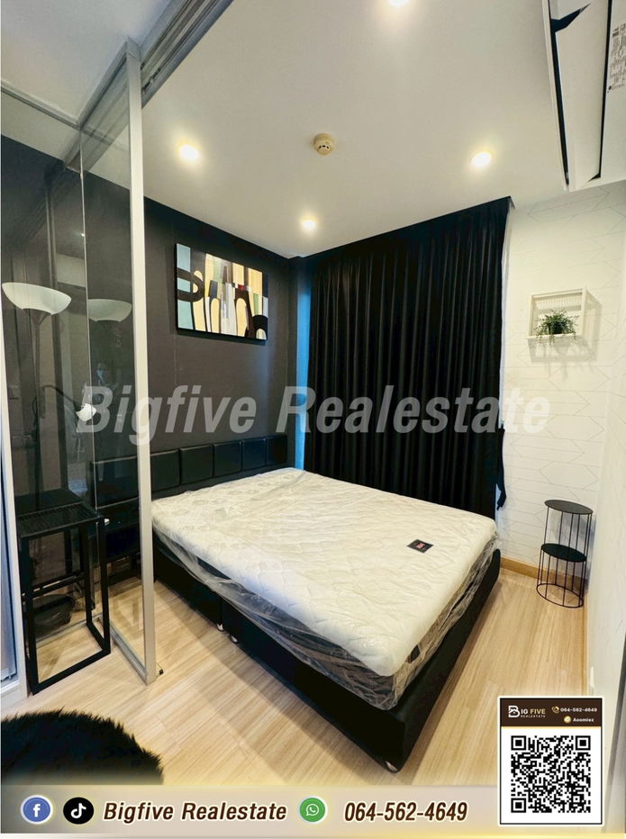picture A68-075 Condo for rent at Chrisma Ramintra, 7th floor, 34 sq m., fully furnished, ready to move in, near Fashion Island✨ - 7/13