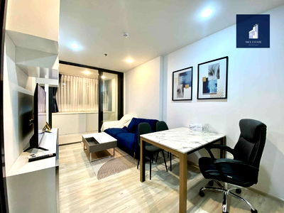 Condos for rent MRT Huai Khwang : XT Huaikhwang MRT Huaikhwang 75m. 1Bedroom 1Bathroom High Floor Take City View 