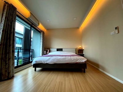 เช่าบ้านเดี่ยว วิทยาลัยพยาบาลบรมราชชนนีศรีธัญญา : HU6828 ทาวน์โฮมให้เช่า บ้านกลางเมือง รัตนาธิเบศร์ นนทบุรี
