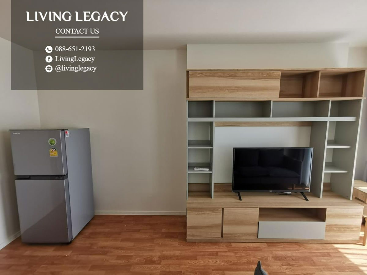 picture SL89HT Condo For Rent Lumpini Ville Phatanakan - Srinakarin 28 Sq.M. Floor 30 line id : @livinglegacy - 7/10