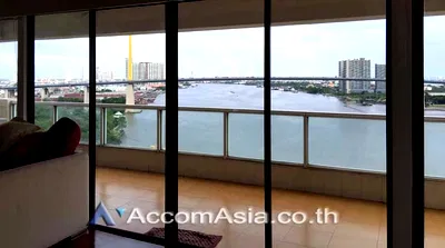 Condos for rent King's College International School Bangkok : 🔼🔽 AccomA 📩  3 BR Condominium @Riverside Villa  2 (1517640)