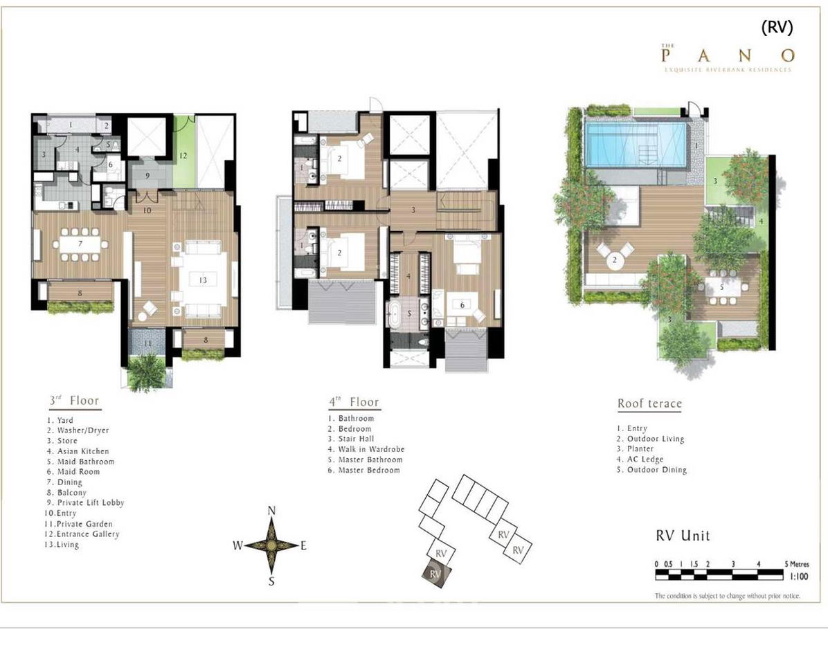 picture 3-BR Condo at The Pano Rama 3 in Bang Phong Phang (ID 2324110) - 1/13