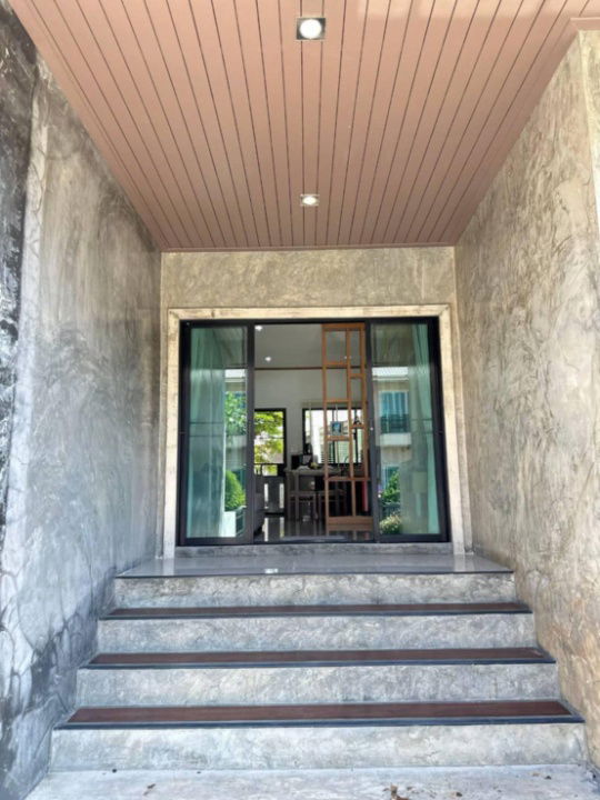 รูป ขาย โครงการ minihome extra บ้านแฝดสไตล์โมเดิร์นล้านนา มีสวนหย่อมหน้าบ้าน พร้อมเฟอร์นิเจอร์และเครื่องใช้ไฟฟ้า ใกล้ Meta Mall SW003014 - รูปที่ 6/13