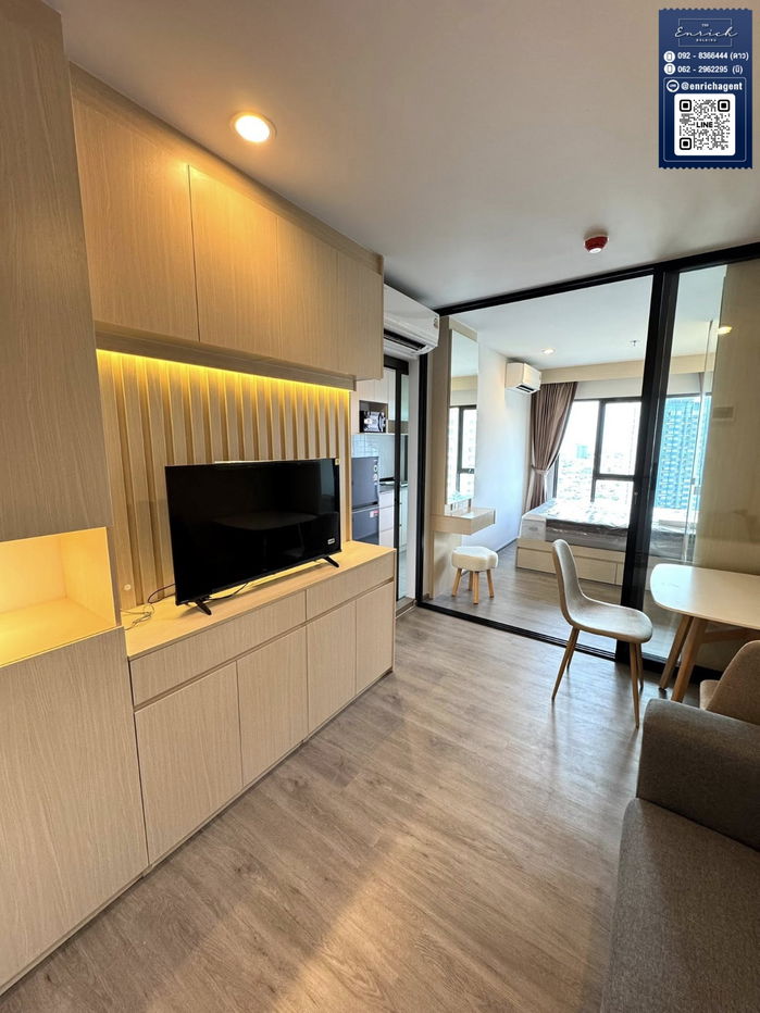 รูป 💙ให้เช่า Regent Home Wutthakat ห้องมุม เครื่องใช้ไฟฟ้าครบ BTS วุฒากาศ💙 โทร.  092-8366444 ดาว // Line id : @enrichagent - รูปที่ 2/8