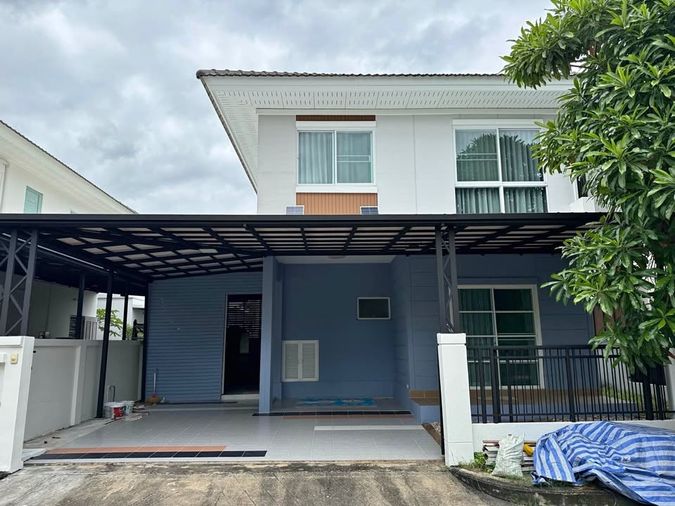 ขายบ้านเดี่ยว 2 ชั้น หมู่บ้าน เพอร์เฟค พาร์ค พระราม 5-บางใหญ่ 36 ตารางวา