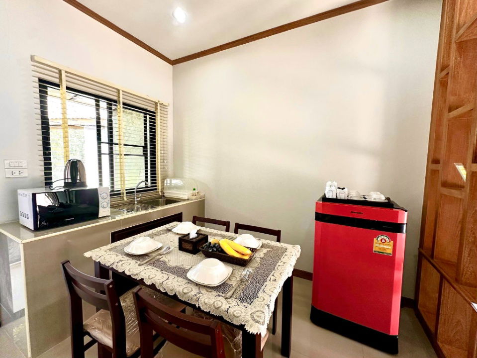 รูป ขาย โครงการ minihome extra บ้านแฝดสไตล์โมเดิร์นล้านนา มีสวนหย่อมหน้าบ้าน พร้อมเฟอร์นิเจอร์และเครื่องใช้ไฟฟ้า ใกล้ Meta Mall SW003014 - รูปที่ 12/13