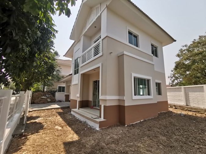 ขายบ้านเดี่ยว 2 ชั้น หมู่บ้าน แลนซีโอ รามคำแหง-กรุงเทพกรีฑา 90.5 ตารางวา