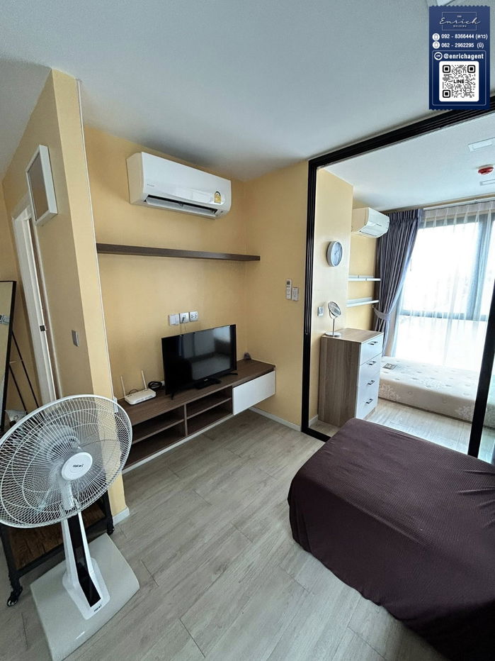 picture 💙For rent: Atmoz Ladprao 71, corner room, fully furnished💙 Call 062-2962295 Ni // Line ID: @enrichagent - 3/13