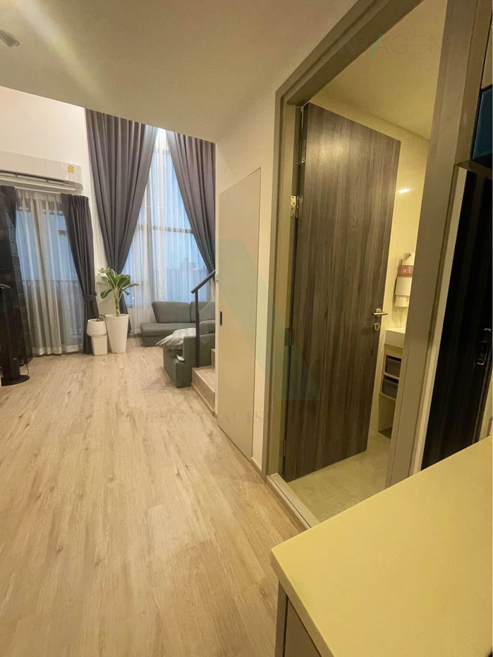 รูป 🚩 ให้เช่าคอนโด เดอะ ริช พระราม 9-ศรีนครินทร์ อาคาร  ชั้น 28 Duplex ขนาด 37.00 ตรม ใกล้ Lotus พัฒนาการ - รูปที่ 3/8