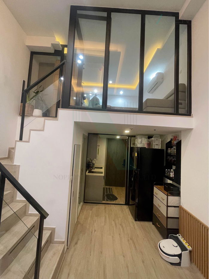 รูป 🚩 ให้เช่าคอนโด เดอะ ริช พระราม 9-ศรีนครินทร์ อาคาร  ชั้น 28 Duplex ขนาด 37.00 ตรม ใกล้ Lotus พัฒนาการ - รูปที่ 2/8