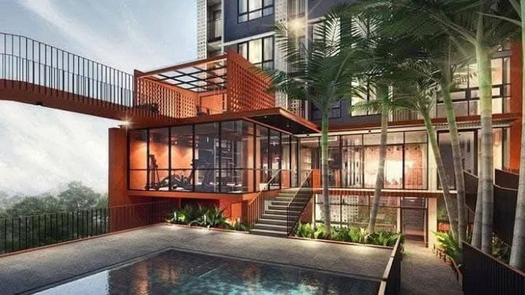 picture The Culoft Srinakarin is available for rent at a low price of 8,500 Baht per month.  - 11/14