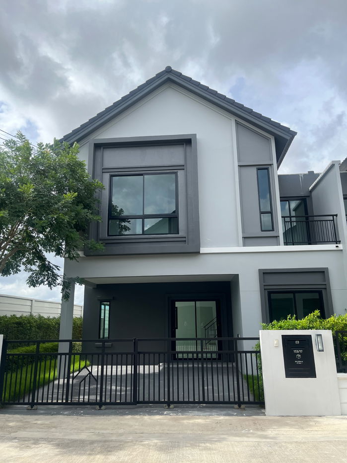 รูป บ้านแฝดซีรี่ใหม่ผนังคู่ 🏘️ ✨บ้านแฝดที่ราคาดีที่สุดก่อนปิดเฟส ✨บ้านแฝดที่ฟังก์ชันเหมือนบ้านเดี่ยว - รูปที่ 1/9