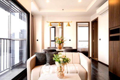 คอนโดให้เช่า : คอนโด 2-ห้องนอน ที่ พาร์ค ออริจิ้น ทองหล่อ ใกล้ BTS ทองหล่อ (ID 2004842)