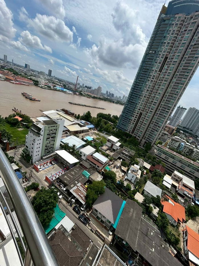 รูป ห้องเปล่า วิวแม่น้ำเจ้าพระยา ศุภาลัย ริเวอร์ เพลส (35 ตรม) ชั้น 19 ฝั่ง Asiatique ถ.เจริญนคร ใกล้ ICON SIAM / BTS กรุงธน - รูปที่ 2/16
