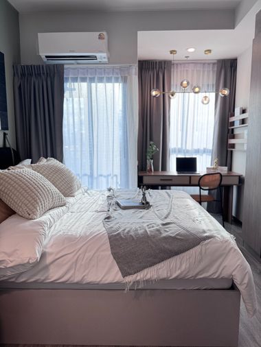 Studio condo for rent, 25 sqm, Ideo Ramkhamhaeng - Lam Sali Station