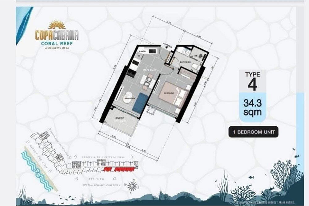 picture [920471004-972] Luxury 1 Bedroom with Sea view in Copacabana Coral Reef - 12/12