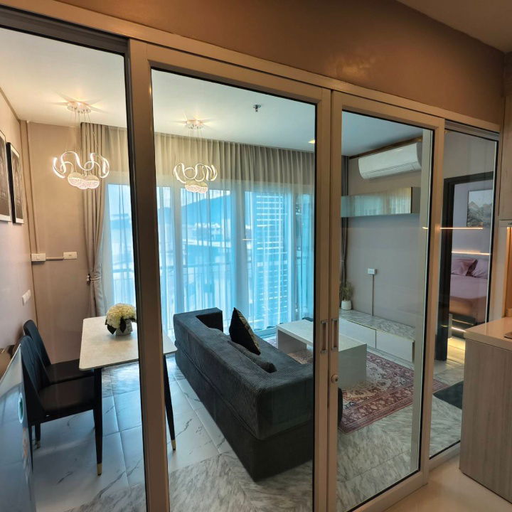 รูป 🔥 รีบด่วนก่อนถูกจอง⚡ขาย The Prio Condo คอนโดหรูใจกลางเมืองเชียงใหม่ ใกล้สนามบิน ตกแต่งสวย เฟอร์นิเจอร์ครบ ลากกระเป๋าพร้อมเข้าอยู่- SW003016 - รูปที่ 3/17