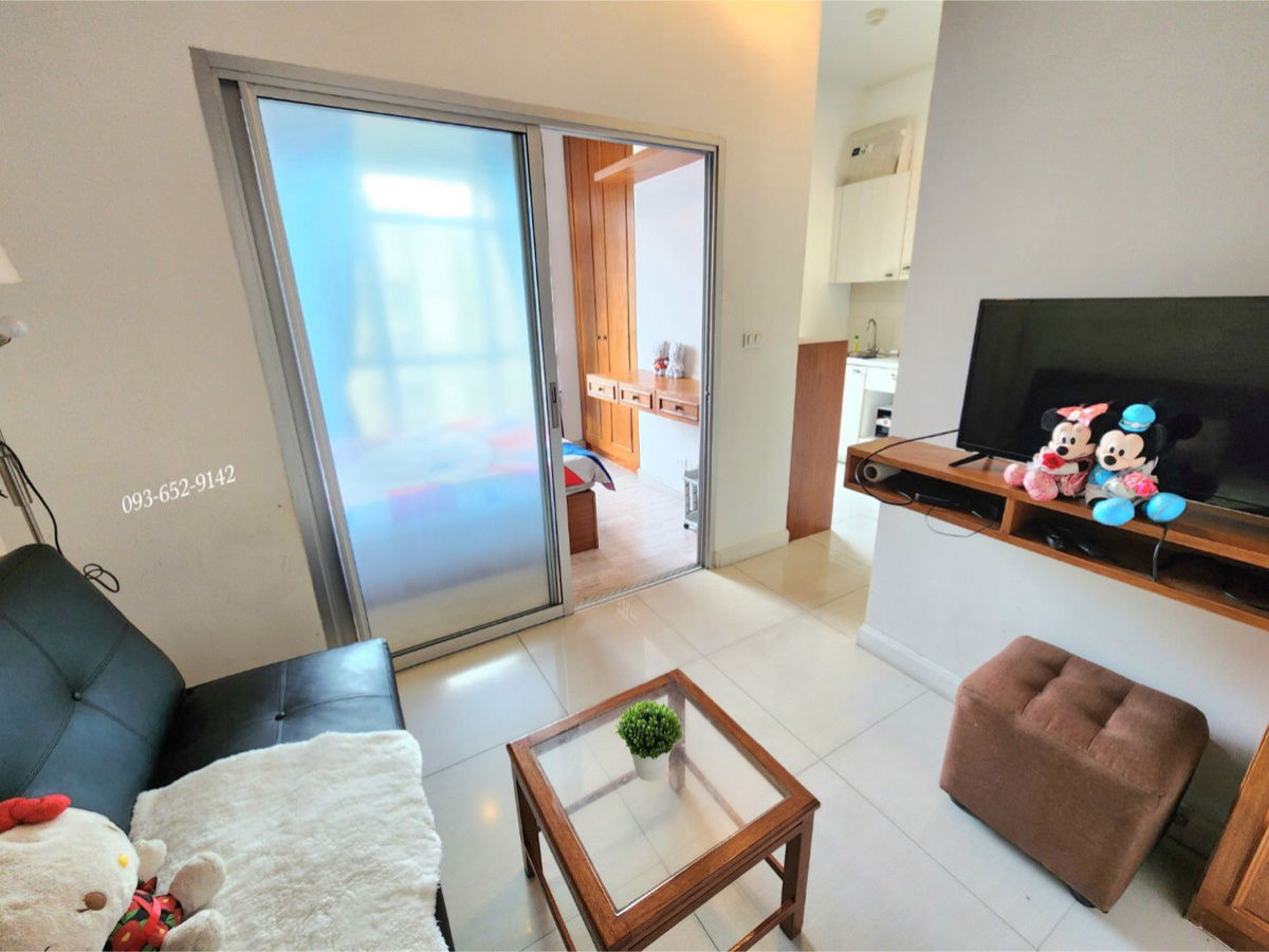 รูป 🌿🌿🌿 ให้เช่าคอนโด Manor สนามบินน้ำ (( 28 ตรม / 6500 ต่อเดือน / ห้องสวยติดวอลเปเปอร์ / วิวแม่น้ำ / ถูกสุดในโครงการ )) ติดกระทรวงพาณิชย์ - รูปที่ 7/16