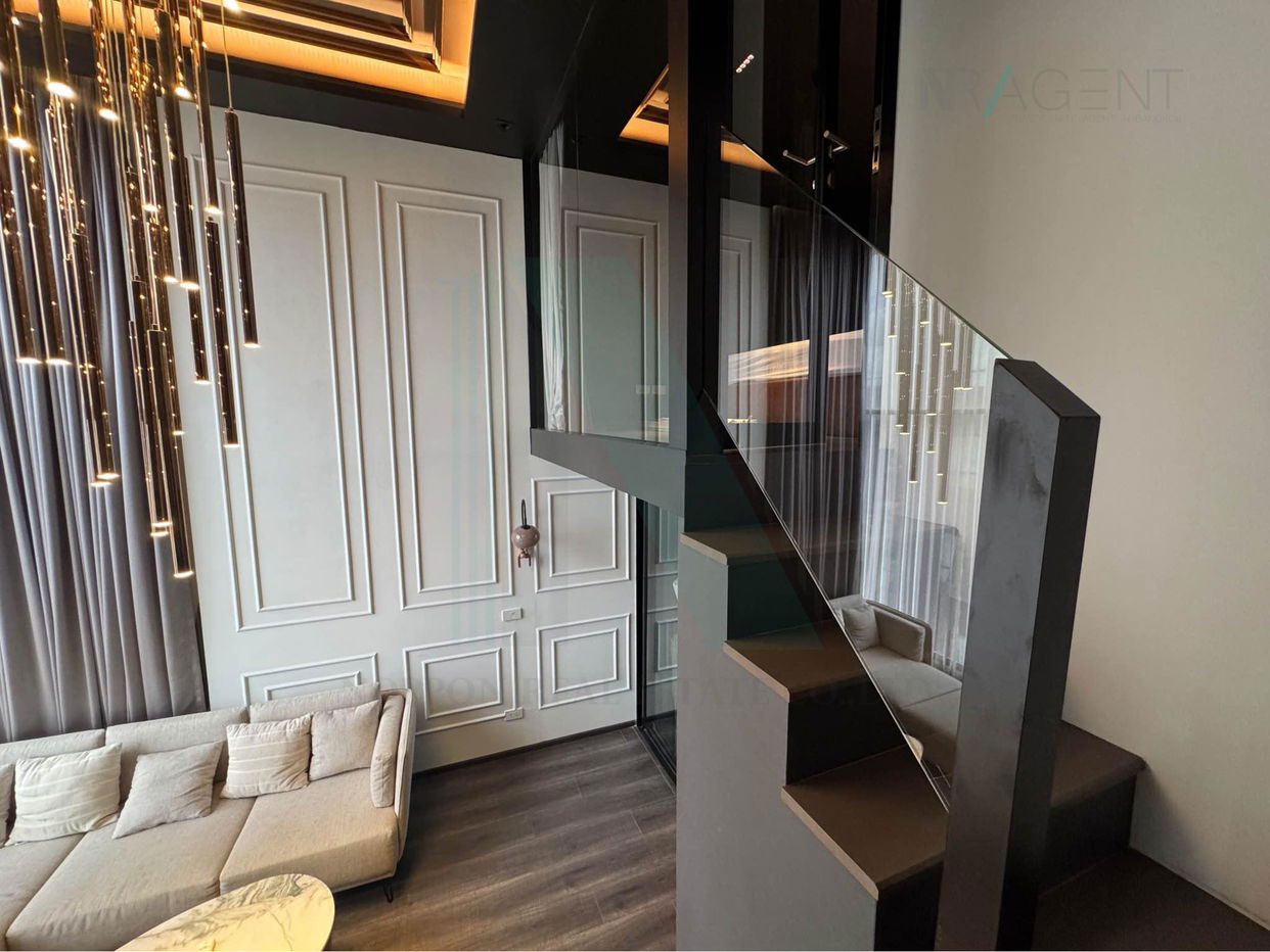 picture 📌 For Rent Condo KNIGHTSBRIDGE SPACE RATCHAYOTHIN Building 1, Floor 19,Duplex, Room size 38 sqm - 5/8