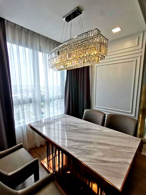 คอนโดให้เช่า : 🎉 ให้เช่าคอนโด ยู ดีไลท์ แอท ตลาดพลู สเตชั่น อาคาร A ชั้น 33 2 ห้องนอน ขนาด 51 ตรม ใกล้ The Mall ท่าพระ