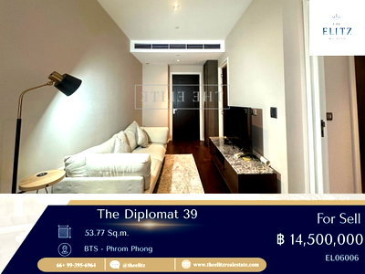 Condos for sale : ✨Prime location urgent to sell near BTS - Phrom Phong ✨ 