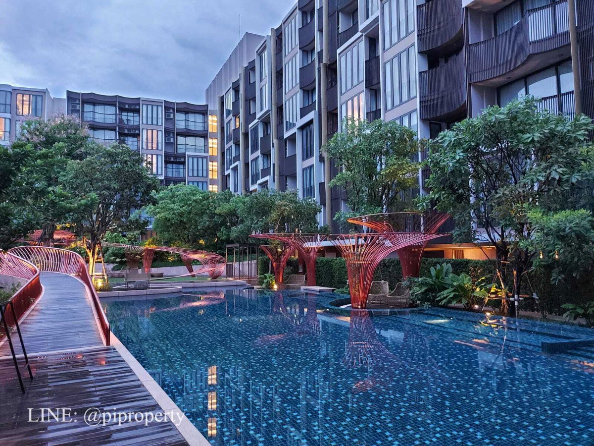 picture River view 1 Bedroom unit for rent in Kawa Haus. T77 community with a British international school Prep and Sansiri farm. On Nut living area.  - 21/33