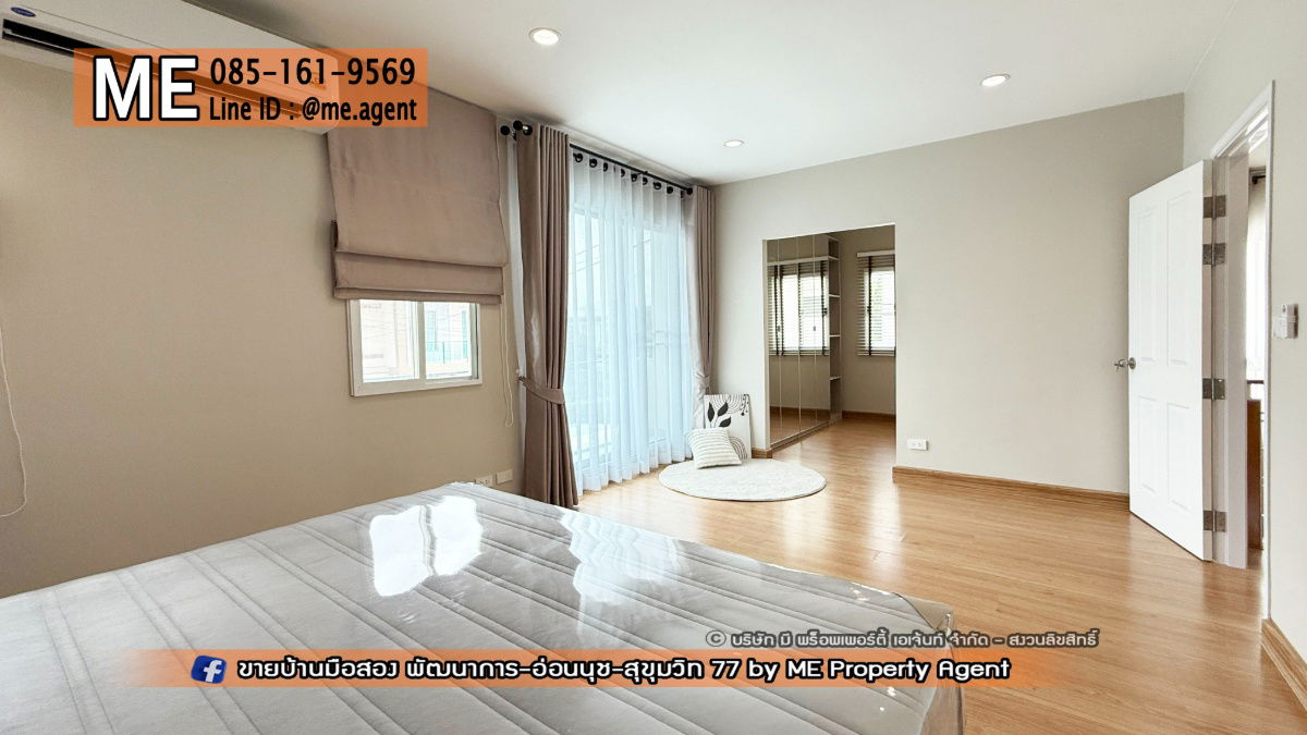 picture For Rent Newly Renovated House , The Plant Estique Pattanakarn 38 , fully furnished, Ready to Move in, Call 064-954-9619 (RBE22-65) - 19/33
