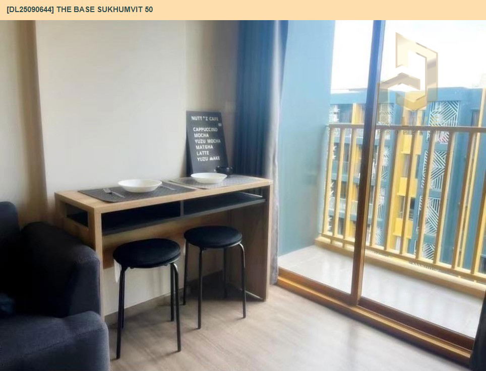 picture DL25090644 Condo for rent, The Base Sukhumvit 50 near BTS On Nut, ready to move in, call urgently 0800343450 LineID @655ebbvc - 6/8