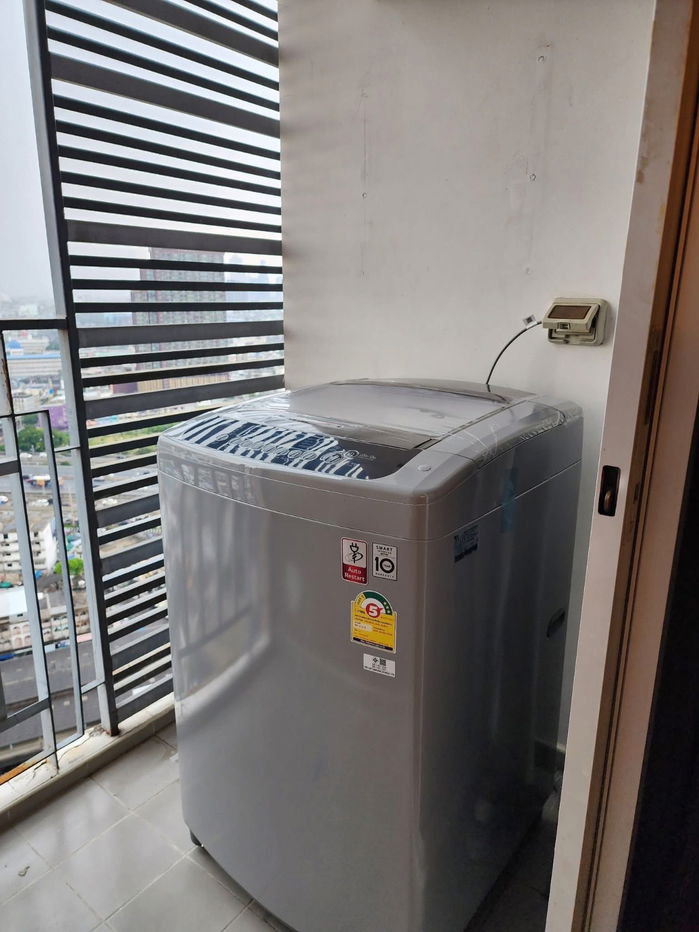 รูป 📌ให้เช่า คอนโดเดอะทรัสต์ พระราม𝟯 (𝗧𝗵𝗲 𝗧𝗿𝘂𝘀𝘁 𝗥𝗲𝘀𝗶𝗱𝗲𝗻𝗰𝗲 𝗥𝗮𝘁𝗰𝗵𝗮𝗱𝗮 - 𝗥𝗮𝗺𝗮 𝟯) ห้องสวยตรงปก  ชั้น𝟮𝟴  วิวโล่ง วิวเมือง   - รูปที่ 8/8